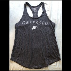 Nike obsessed tank top